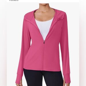 PINSPARK Sun Protection Hoodie Jacket and long sleeve shirt.